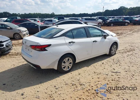 2023 Nissan Versa 1.6 S Xtronic Cvt z USA, uszkodzony, nr VIN 3N1CN8DV9PL818524